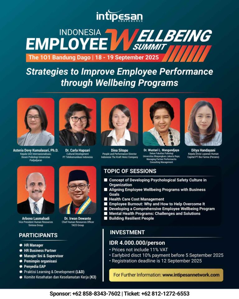 Indonesia Employee Wellbeing Summit Intipesan Network