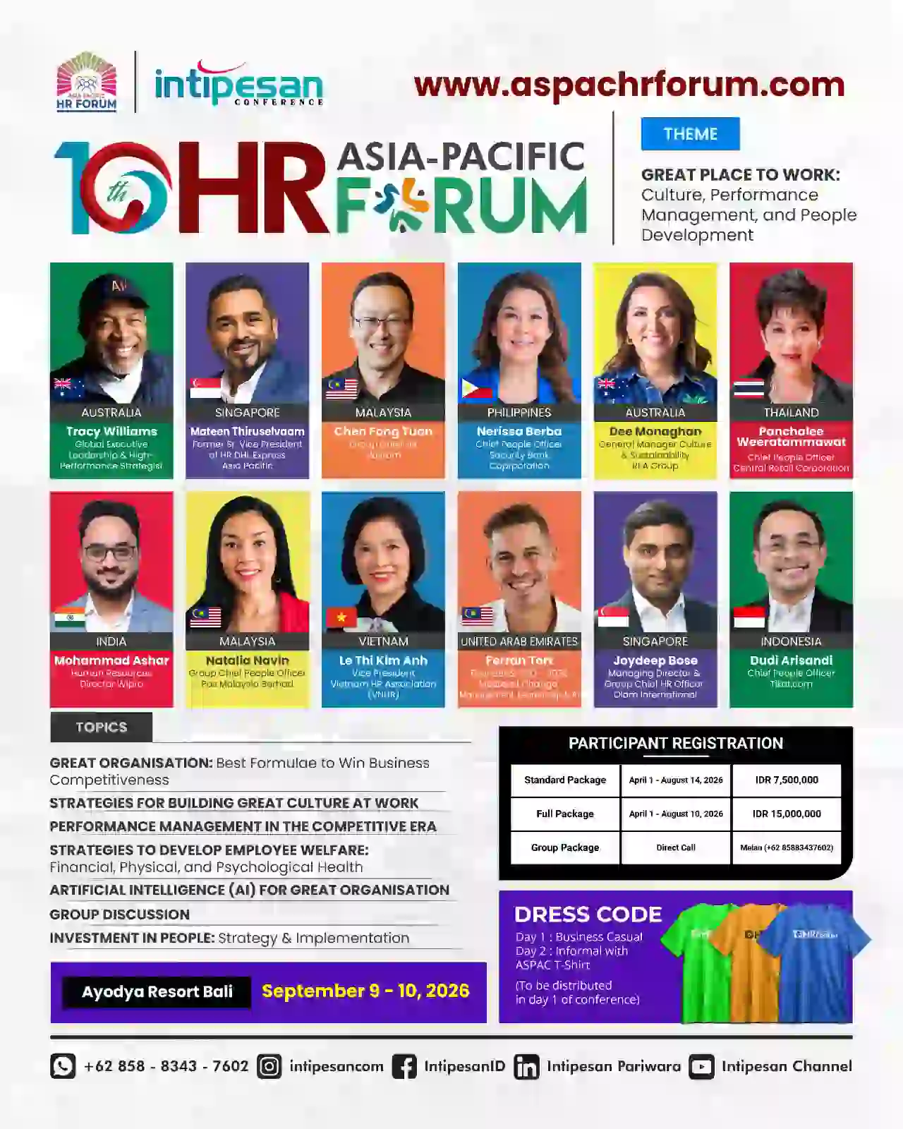 10th Aspac HR Forum